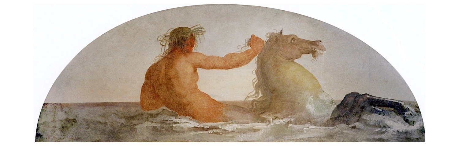 Tritone con ippocampo - Museo Correr, Venezia